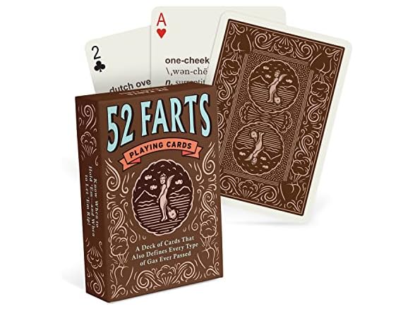 Knock Knock 52 Farts Playing Cards Deck