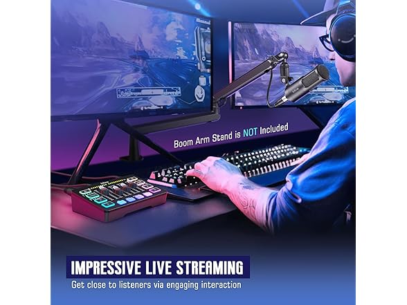 FIFINE Audio Streaming Equipment Bundle