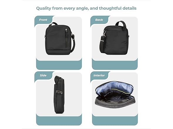 Travelon Anti Theft Urban Small Crossbody Bag