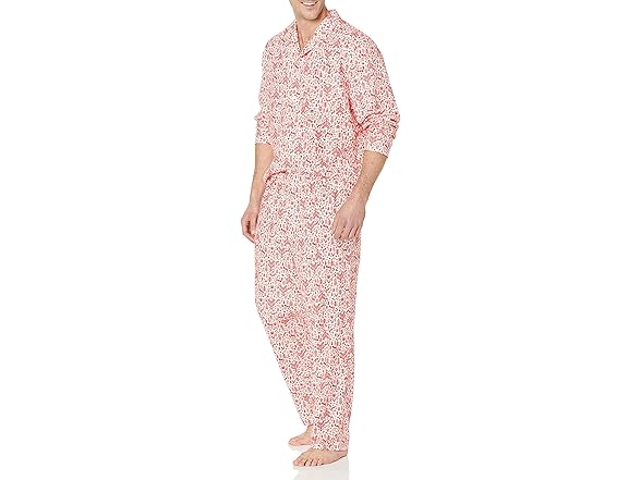 Amazon Essentials Mens Flannel PJ Set