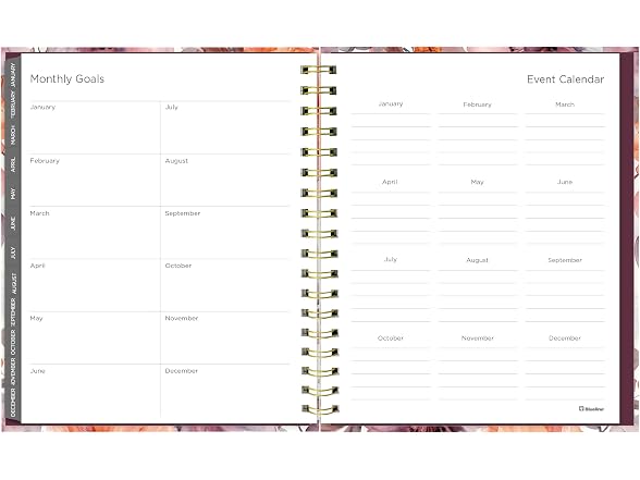 Blueline® 17-Month Monthly Planner