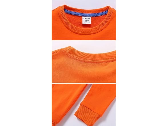 DCUTERQ Boys' Crewneck Thin Sweatshirt