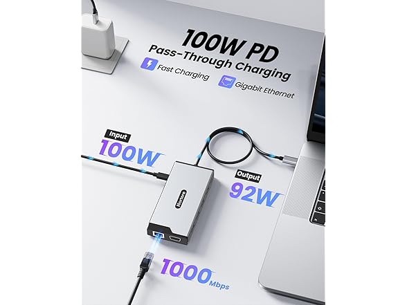 Hortore 12-in-1 USB Docking Station