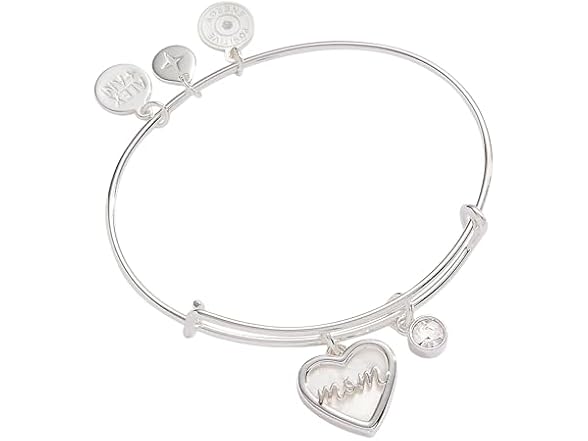 Alex and Ani Mom Mother of Pearl Bangle