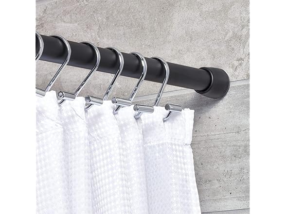 iDesign Chrome Shower Hooks 12pk