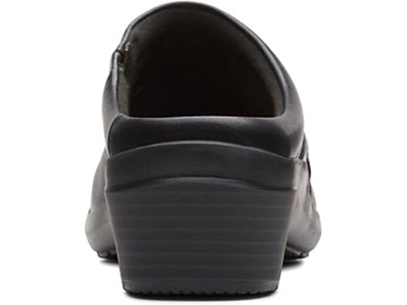  Clarks Angie Mist Black Leather 11 