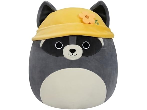 Squishmallows Original 14" Rocky Grey Raccoon