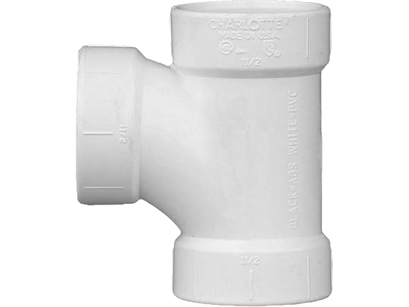 CHARLOTTE PIPE 1 1/2 DWV SANITARY TEE DWV