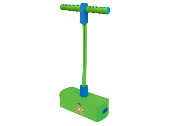 BounceZiez Hop & Squeak Pogo Hopper - Green/Blue