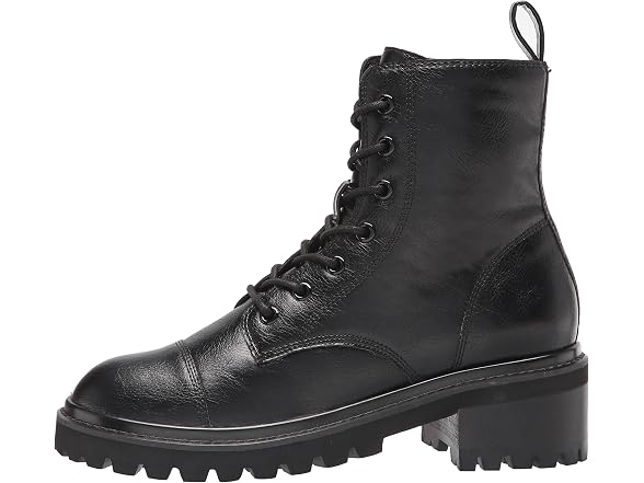 The Drop Women's Sparta Chunky Sole Lace Up Combat Boot