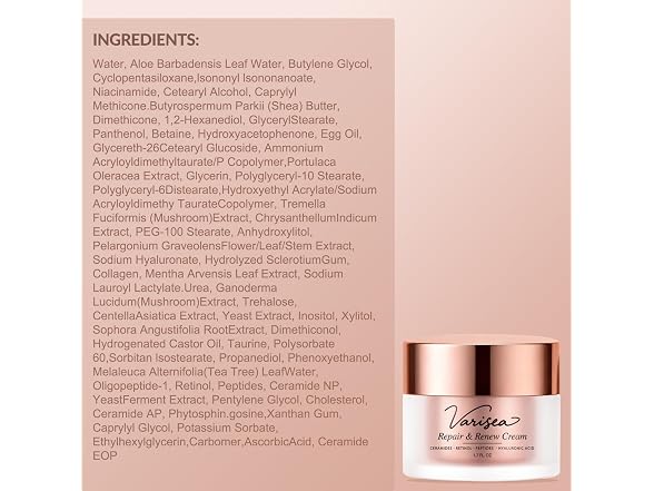Varisea Retinol Anti Aging Face Neck Cream