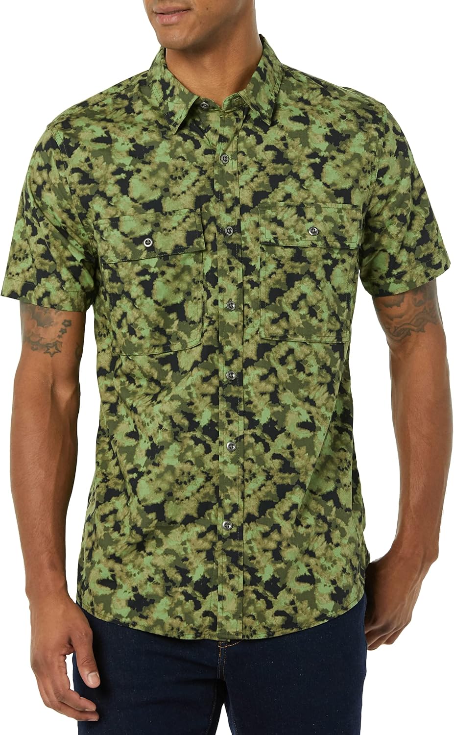 Amazon Essentials Men Two-pocket Utility Shirt - Gallery 5