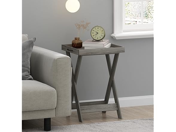 Furinno Furinno Classic Tray Table with Removable Tray