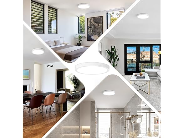 Brightever LED Flush Mount Ceiling Light Fixture