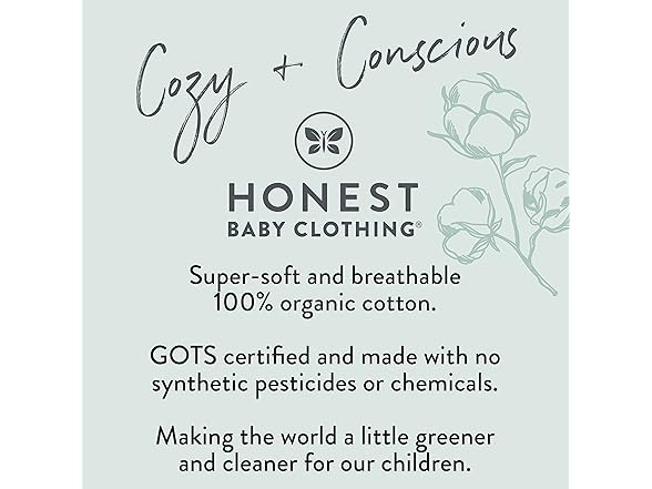 HonestBaby Organic Cotton Fitted Bassinet Sheet