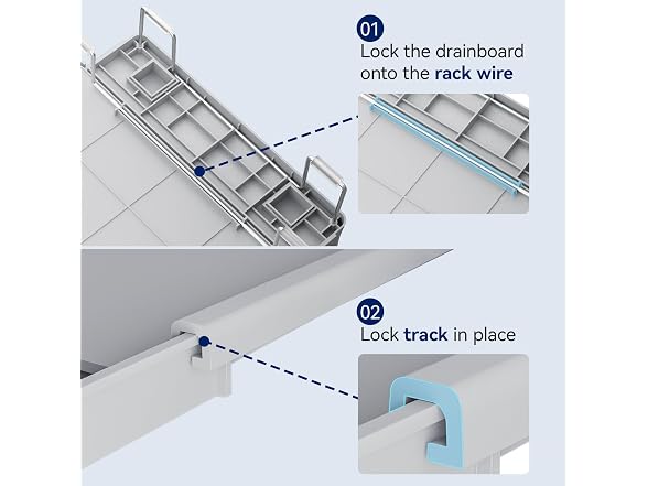 Pantasia Expandable Stainless Dish Rack