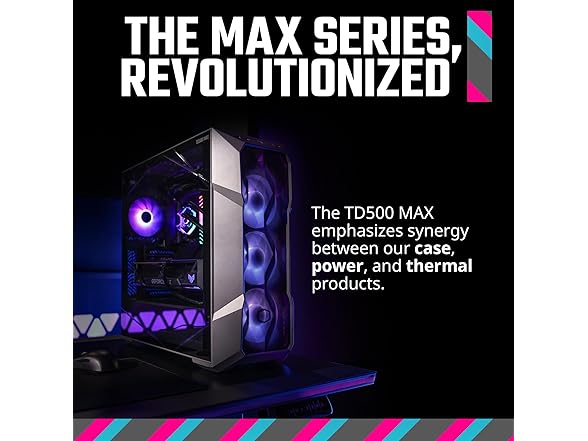 Cooler Master TD500 MAX ATX Mid-Tower Case