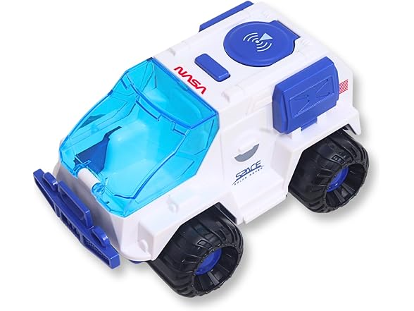 Space Adventure Solar Rover with Astronauts