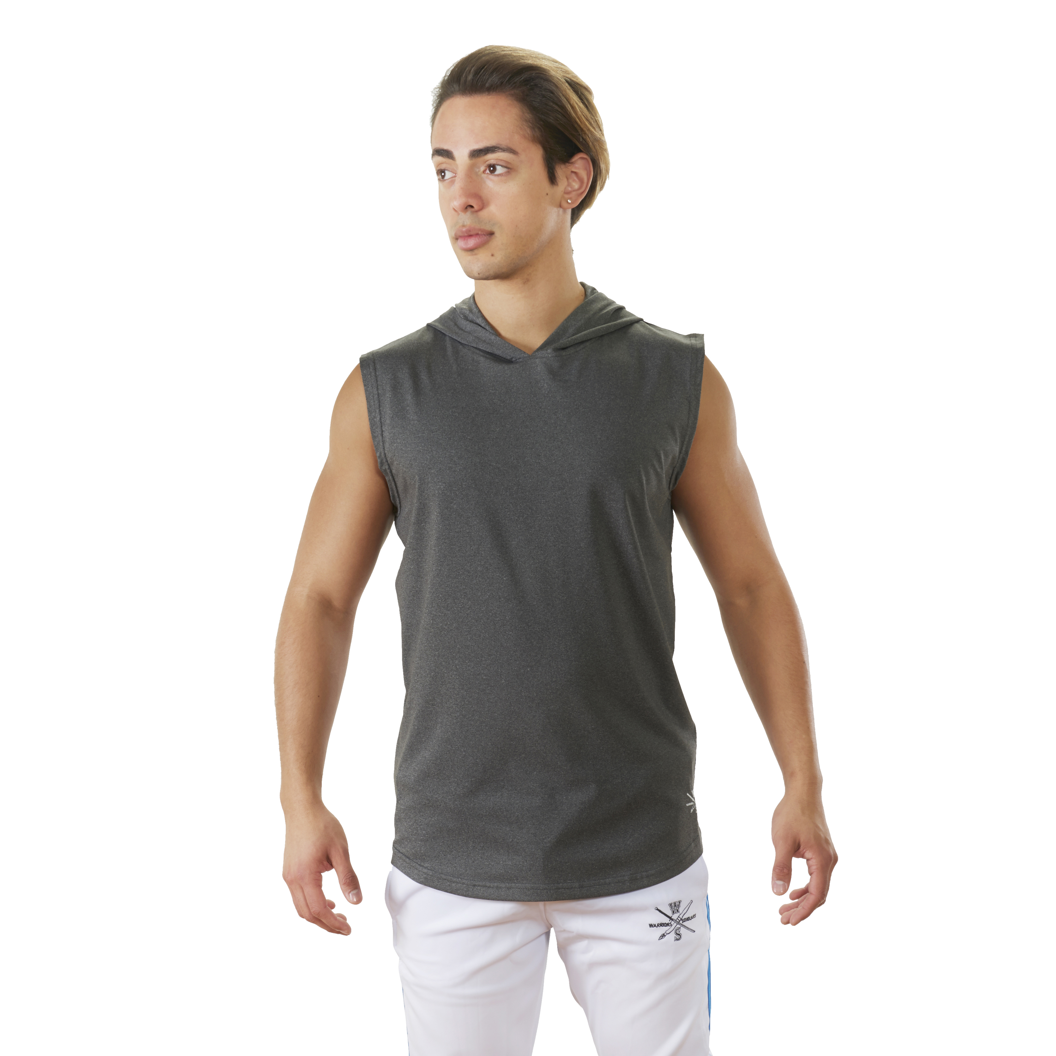 Warriors & Scholars Men's Rocko Sleeveless Hoodie - Gallery 10