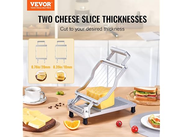 VEVOR Cheese Cutter with Wire