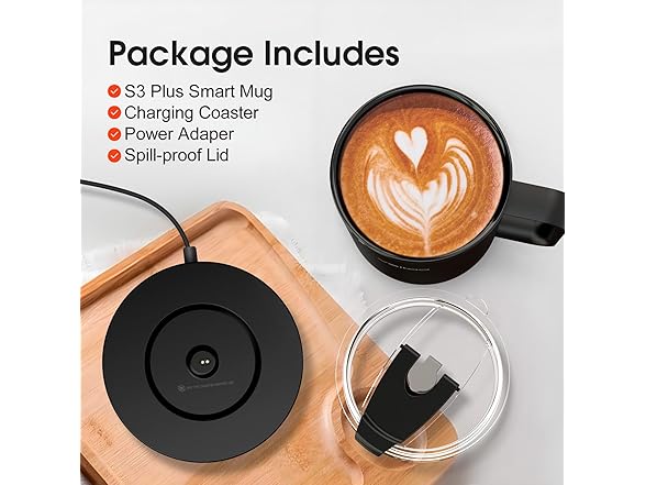 14oz Heated Coffee Mug