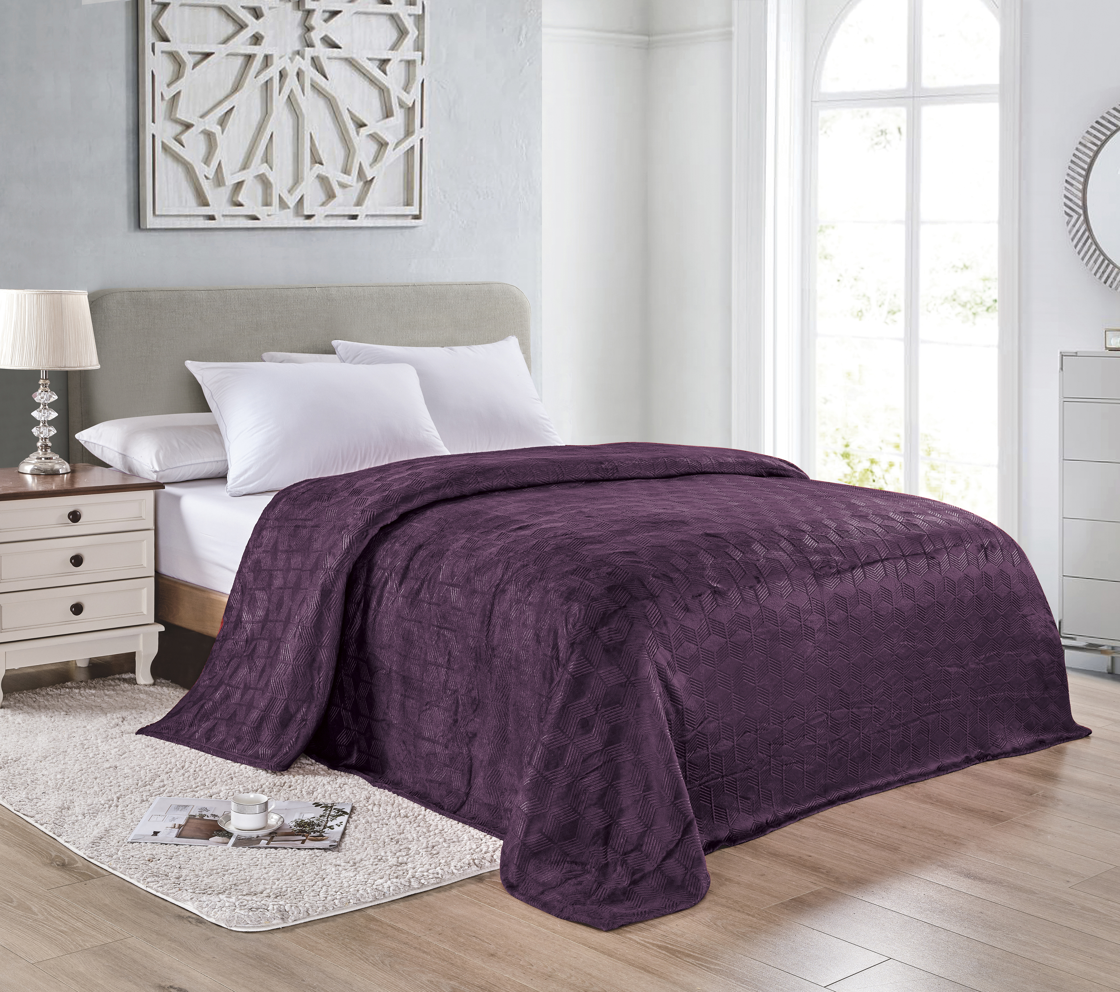 Amrani Queen Blanket 86" x 86" - Gallery 10