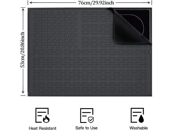 TUCANA Silicone Electric Stove Top Cover