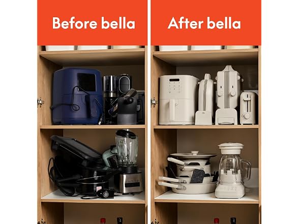 bella 9 Piece Ceramic Nonstick Cookware