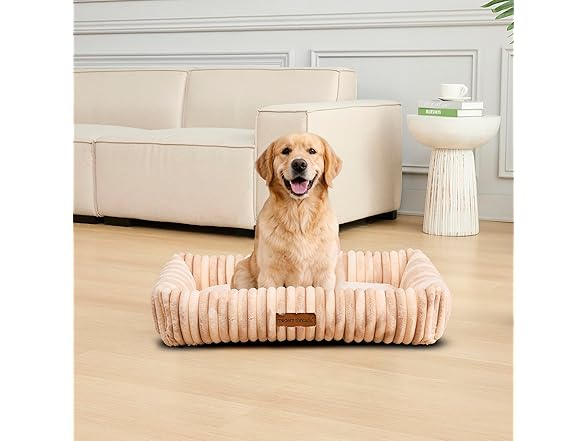 Modern Threads Ribbed Plush Two-Tone Cuddler