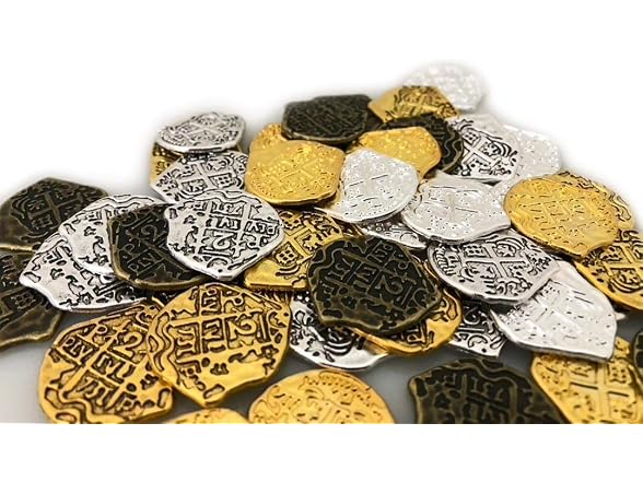 Seven Seas Pirates Toy Coins