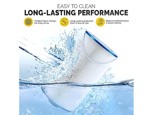 SafeFlow Hot Tub Filter 2pk