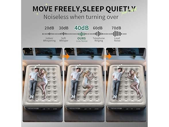 Queen Air Mattress with Built in Pump