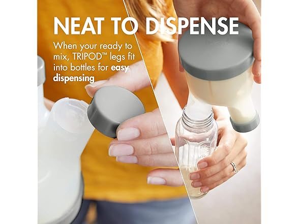 Boon TRIPOD Formula Container + Silicone Formula Mixer