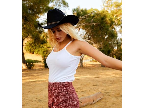 Enimay (Small-Medium) Western Cowboy Hat Style