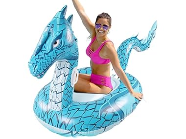 $7.99, Was $49.99, 84% Off! Monsoon Dragon Inflatable Pool Float dealfomo