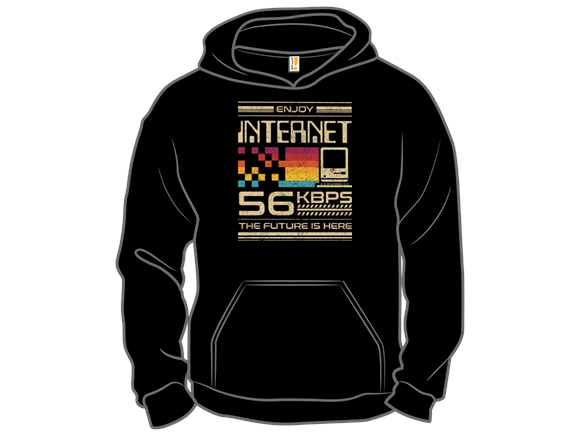 Enjoy Internet at 56 Kbps