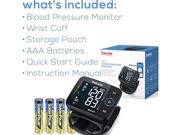Beurer BC54 Wrist Blood Pressure Monitor