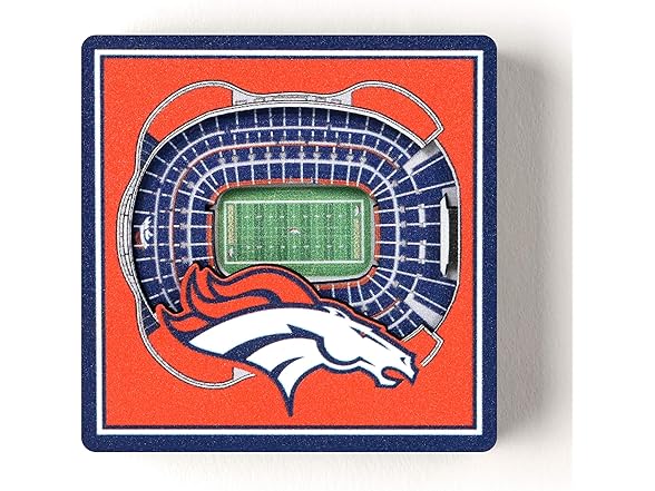 Denver Broncos Stadium Magnets