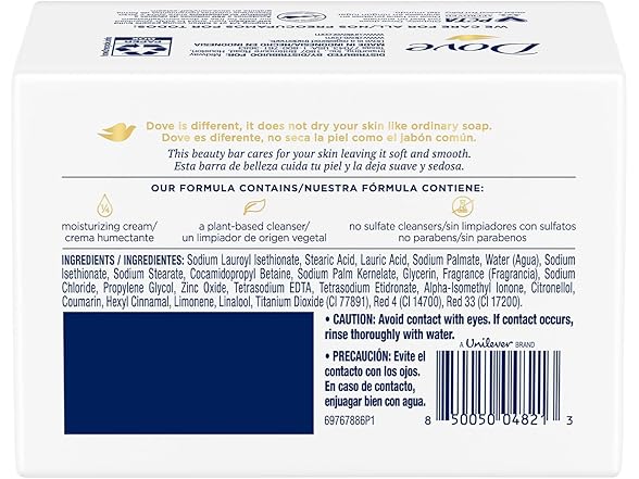Dove Soap, Pink Beauty Bar Pack (12 Soap Bars) – 3