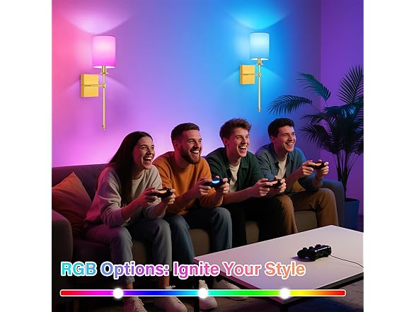 Bosceos 2-Pack Wall Sconces, Your Choice