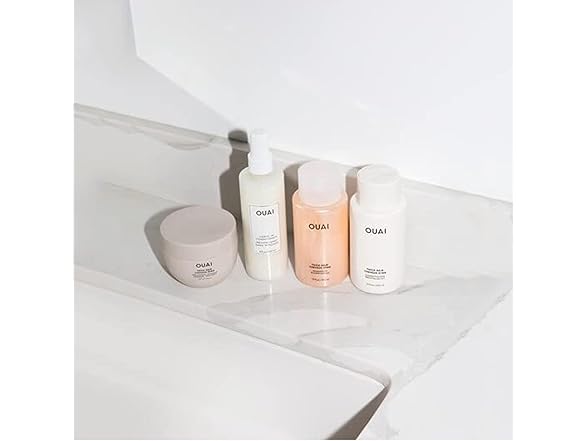 OUAI Thick Shampoo and Conditioner Set