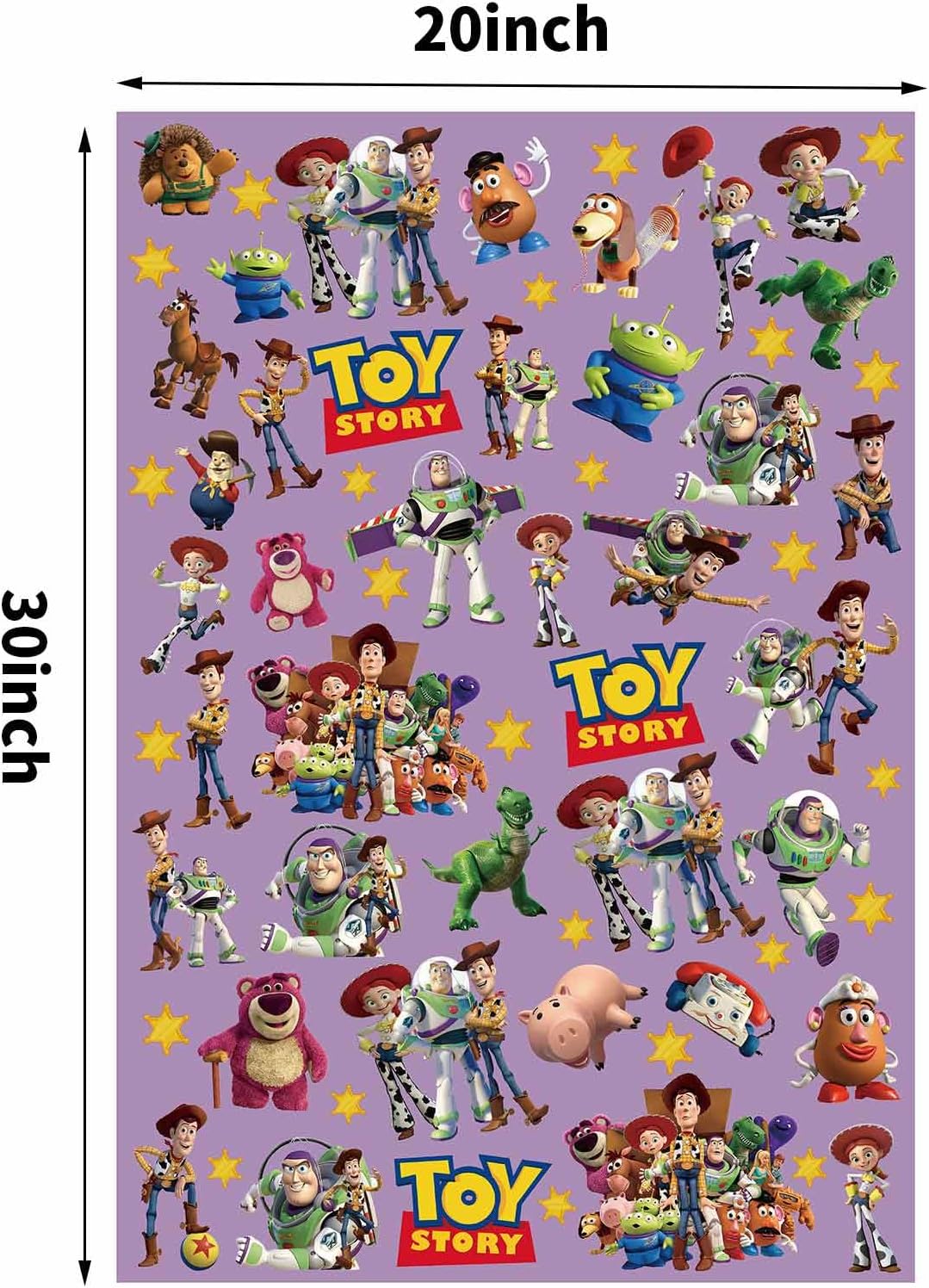 5 Pcs Toy Wrapping Paper 20x30" - Gallery 11