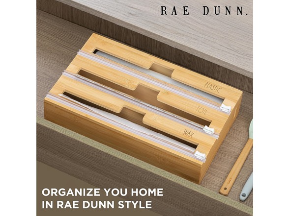 Bag Organizer For Kitchen Drawer (Bamboo)