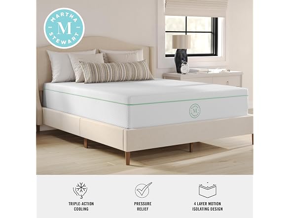 Martha Stewart 12" Queen Foam Mattress