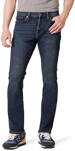 Amazon Essentials Mens Slim Fit Stretch Bootcut Jeans