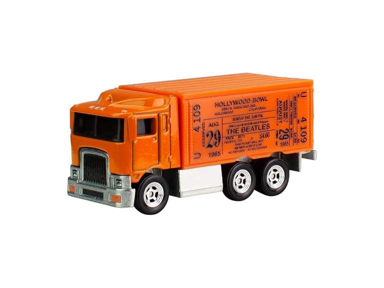 Hot Wheels Premium Toy Truck Beatles Semi