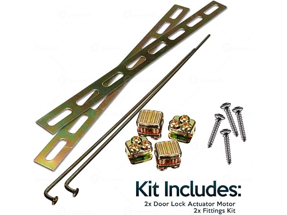 Zone Tech GA0032 Door Lock Actuator 2 pack