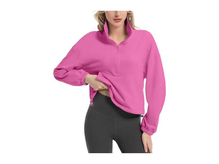 Fkeep Women Quarter Zip Pullover Women Pullover - Gallery 21