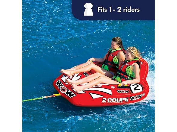 WOW Coupe Cockpit Towable Tube 1-2 Person