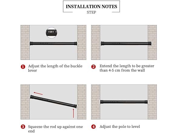 Room Divider Tension Curtain Rod For Windows